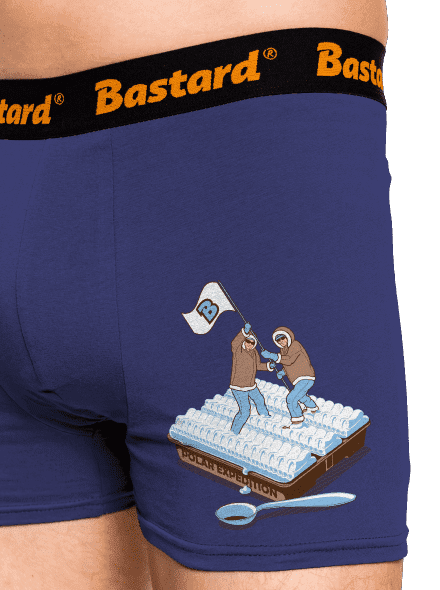 Polární expedice boxerky Blue Navy