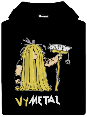 Metalista dámská mikina klokanka Black