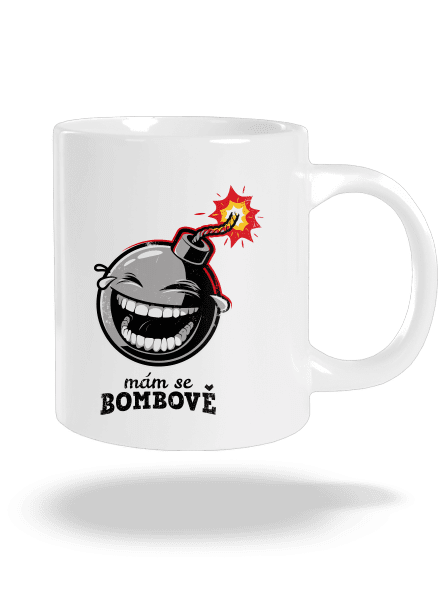 Mám se bombově velký hrnek White