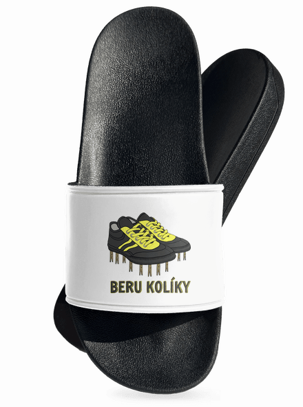 Beru kolíky pantofle White