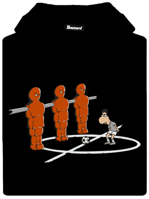 Fotbálek dámská mikina klokanka Black