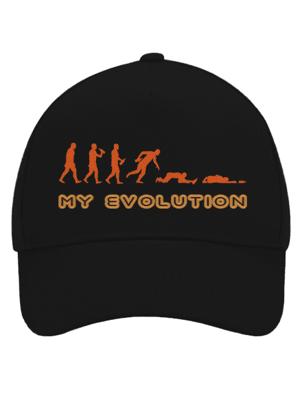 My evolution kšiltovka baseballka Black