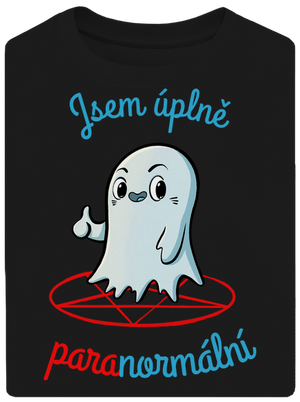 Jsem paranormální unisex tričko oversized Black