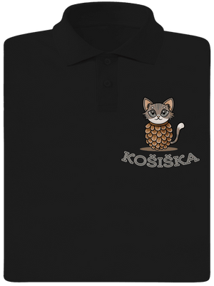 Košiška pánská polokošile Black