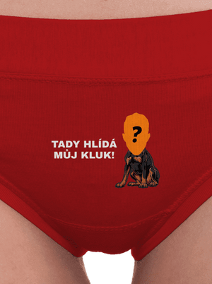 Tady hlídám já dámské kalhotky Red Mal