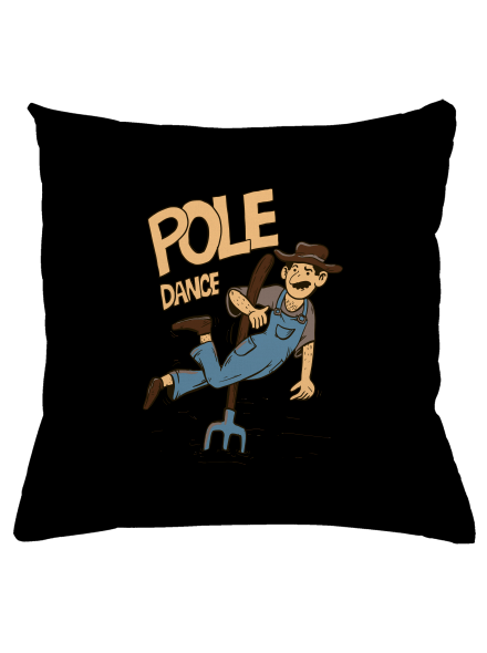 Pole Dance polštář Black