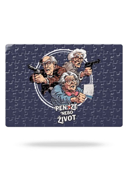 Penze nebo život puzzle White