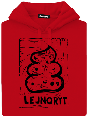 Lejnoryt pánská mikina klokanka Red