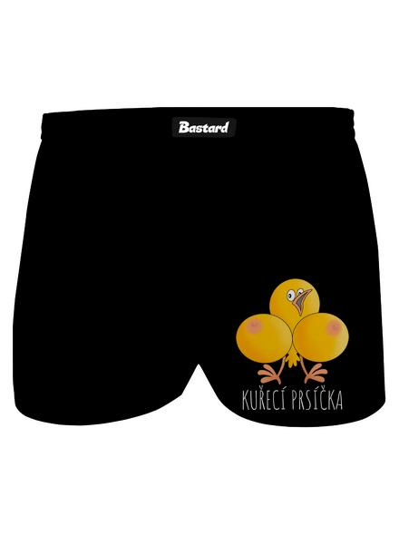 Kuřecí prsíčka pánské trenky Black