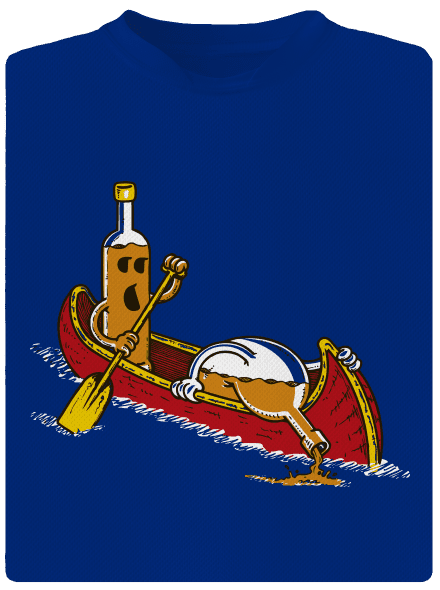 Rumáci pánské sportovní tričko Royal Blue Mal