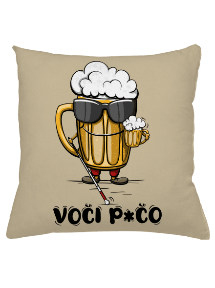 Voči p*čo polštář Beige