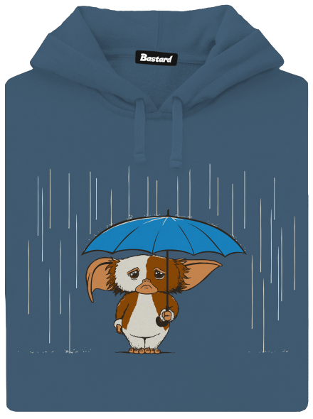 Gremlins dámská mikina klokanka Denim