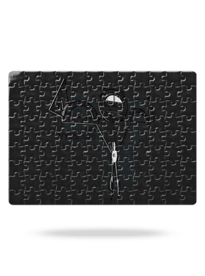 Vyrýsovanej puzzle White