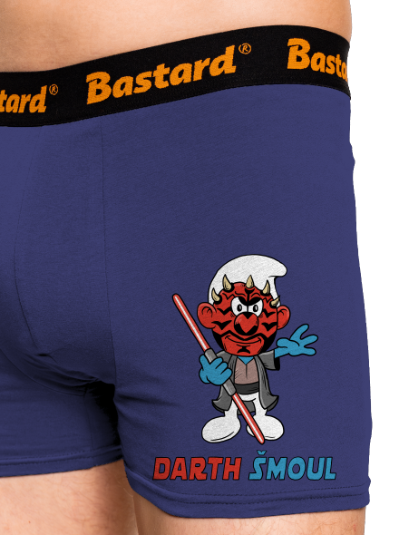 Darth Šmoul boxerky Blue Navy