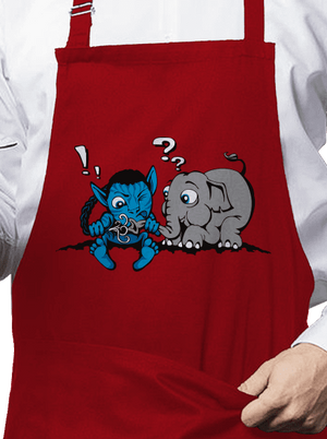 Error 501 zástěra Red