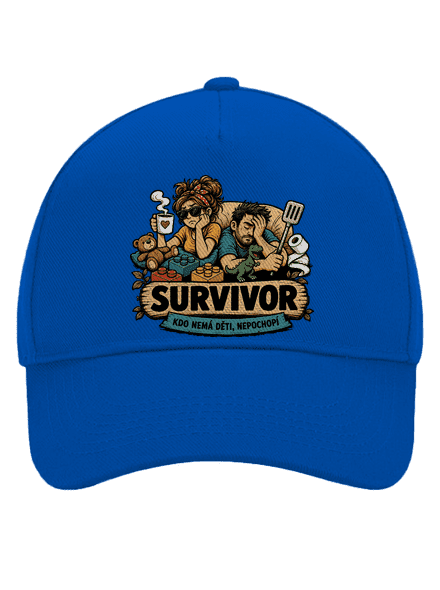 Survivor  kšiltovka baseballka Bright Royal