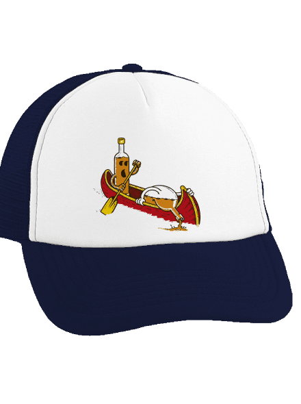 Rumáci kšiltovka truckerka French Navy cap