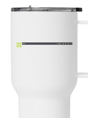 NYX lišta termohrnek White