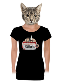 dámské tričko s lemem