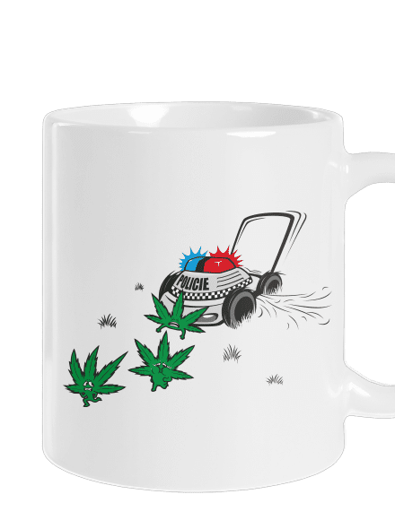 Ganja krize klasický hrnek White