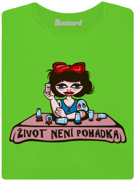 Sněhurka dámské tričko Apple Green