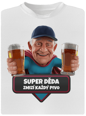 Super děda dětské sportovní tričko White
