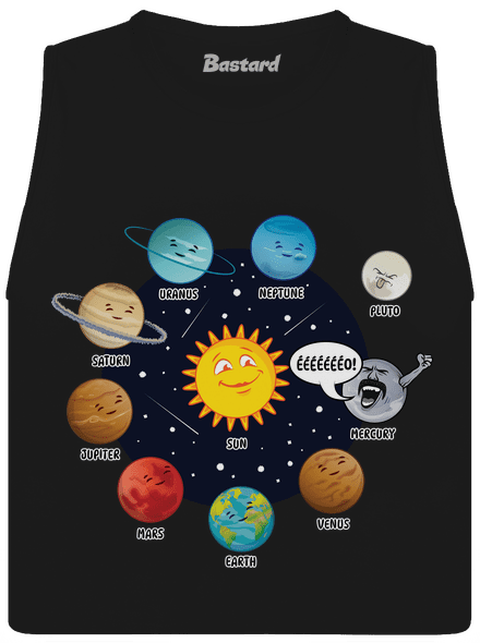 Mercury dámské tílko volné Black