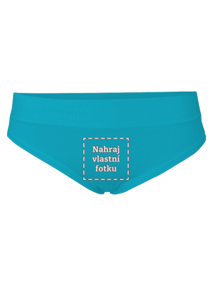 Vlastní potisk dámské kalhotky Turquoise