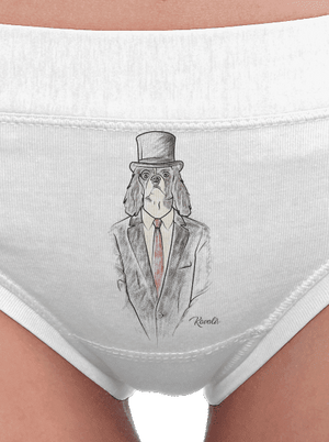 Kavalír dámské kalhotky White