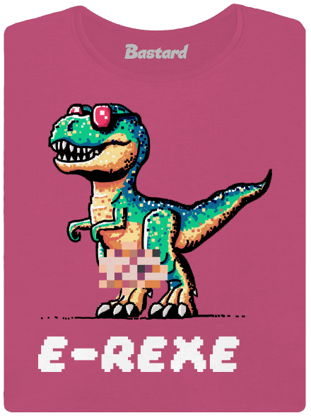 E-Rexe dámské tričko premium Magenta