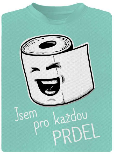 Prdel pánské sportovní tričko Mint Mal