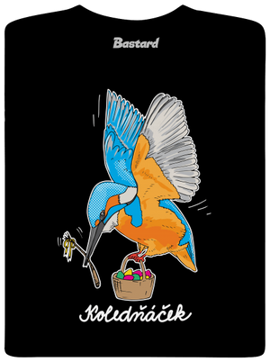 Koledňáček pánské tričko Black