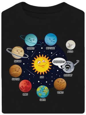 Mercury unisex tričko oversized Black