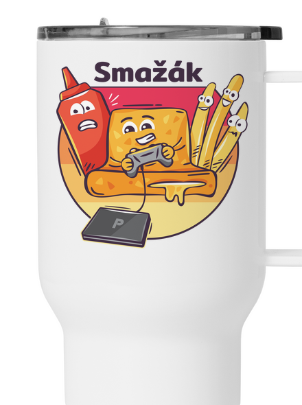 Smažák termohrnek White