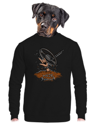 unisex mikina bez kapuce