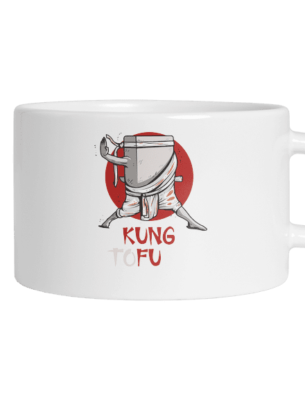 Kung Tofu hrnek makronka White