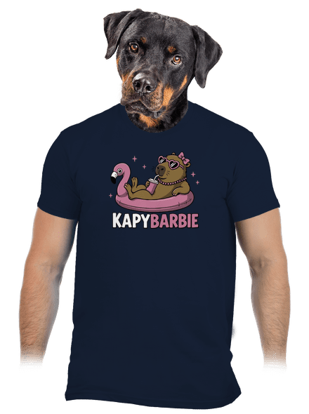 Kapybarbie pánské tričko Navy