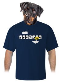 unisex tričko oversized