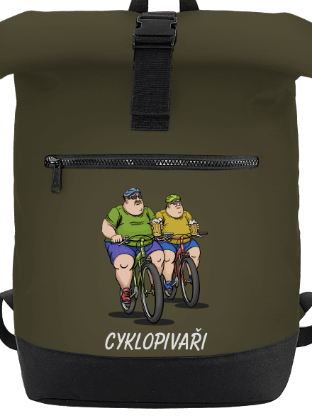 Cyklopivaři batoh Military Green