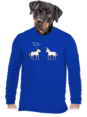 Pornorožec pánské dlouhý rukáv Royal Blue