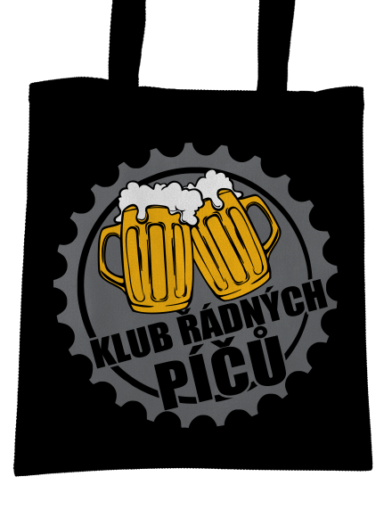 Klub řádných píčů taška Black