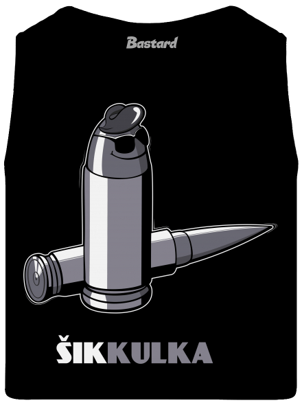 Šikkulka pánské tílko Black