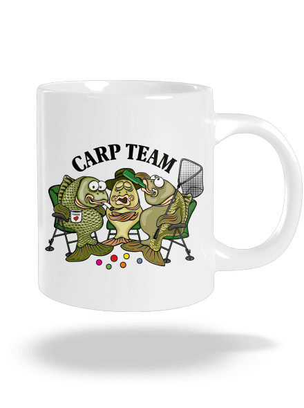 Carp Team velký hrnek White