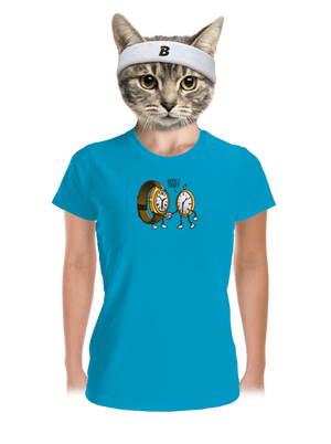 Tikání dámské sportovní tričko Blue Atol