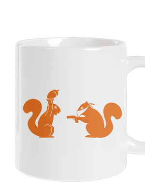 Veverky klasický hrnek White