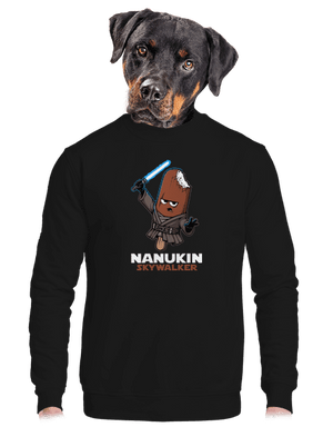 unisex mikina bez kapuce