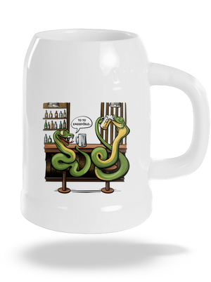 To to zasyčelo  půllitr White