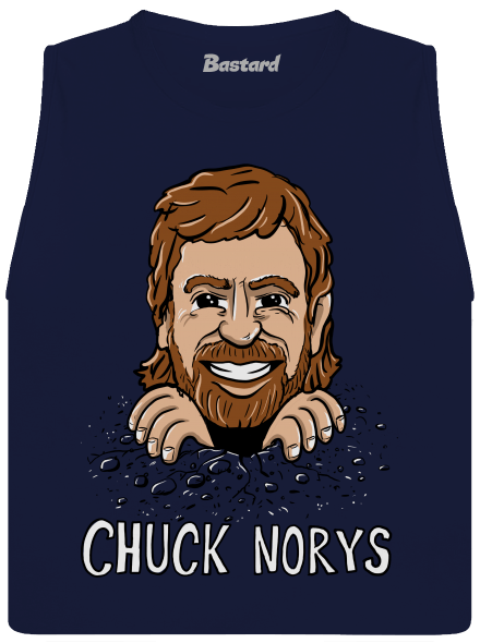 Chuck Norys dámské tílko volné Navy