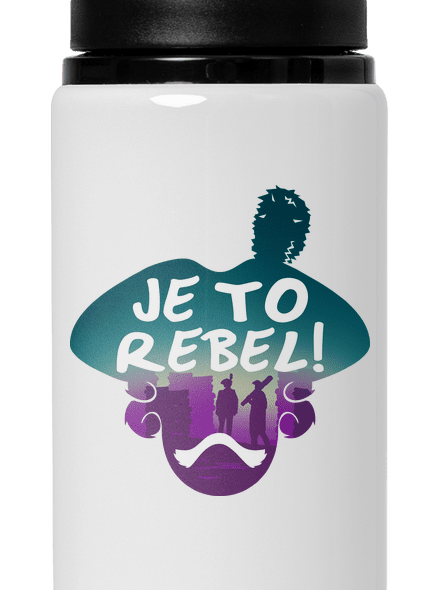 Je to rebel lahev na vodu White