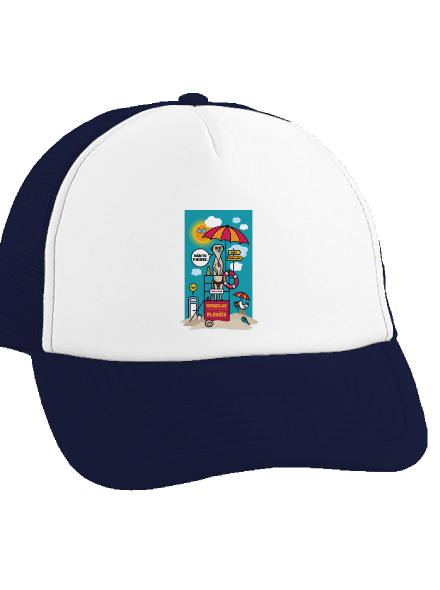 Plavčík kšiltovka truckerka French Navy cap
